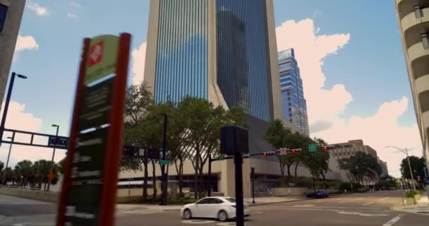 Wells Fargo Banco Downtown Jacksonville — Vídeos de Stock