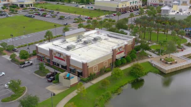 Havadan Görüntüleri Chuck Cheeses Port Orange Florida — Stok video