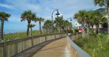 Myrtle Beach hareket görüntüleri 4k 60p