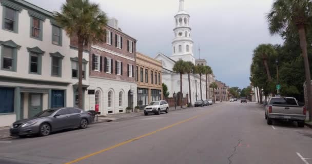 Отснятый Тур Charleston — стоковое видео