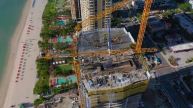 Acqualina Sunny Isles Beach Fl Usa'daki mülkler yapım aşamasında