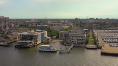 Havadan görüntüleri Güney Carolina Aquarium 4k