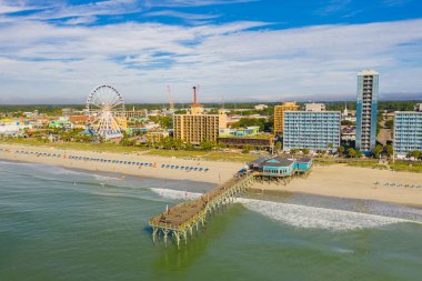 Myrtle Beach Sc Usa'da yaz sahnesi