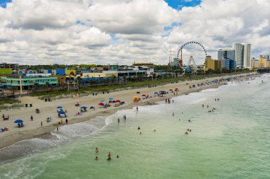Myrtle Beach sıcak tropikal Atlantik suları hava fotoğrafı