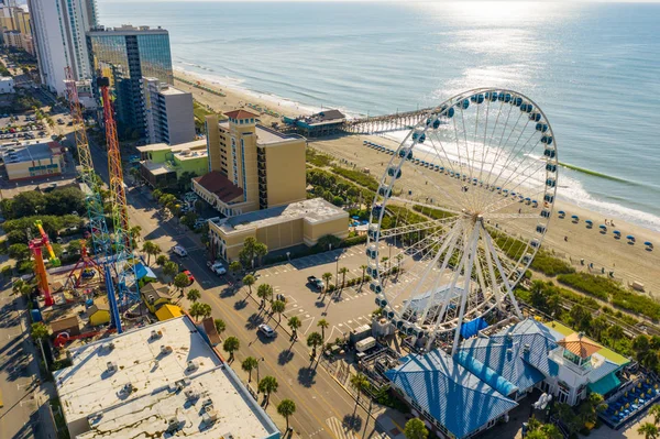 Skywheel Sc Usa havadan drone fotoğraf — Stok fotoğraf