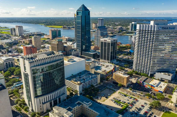 Alta foto aérea Jacksonville FL — Fotografia de Stock