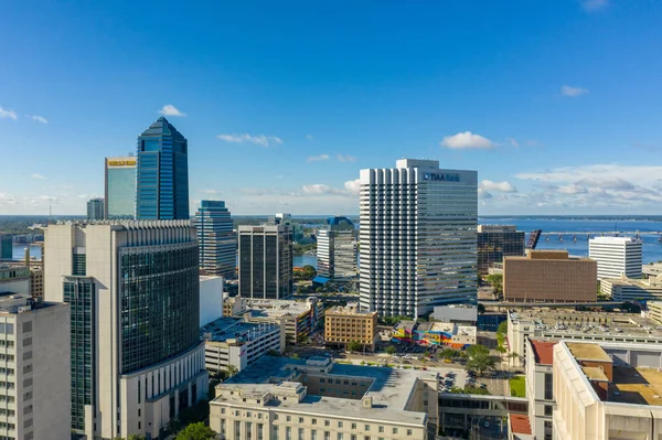 Jacksonville Florida EUA uma foto aérea — Fotografia de Stock