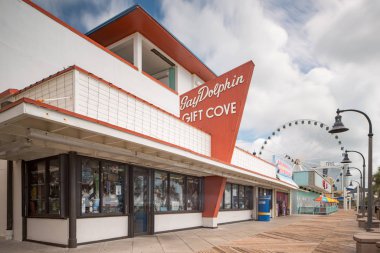 Gay Dolphin Hediye Koyu dükkanı Myrtle Beach Boardwalk Güney Carolina