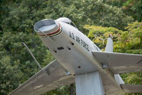 US Airforce jet a Warbird Park Myrtle Beach SC — Foto Stock