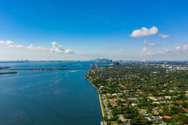 Biscayne Bay yaz 2019 güzel Miami fotoğraf