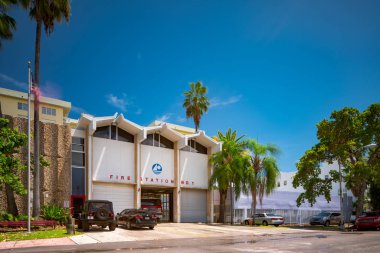 İtfaiye İstasyonu Numarası 1 Miami Beach Florida fotoğrafı