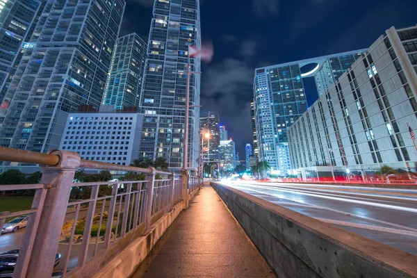 Sendero Peatonal Puente Ciudad — Foto de Stock