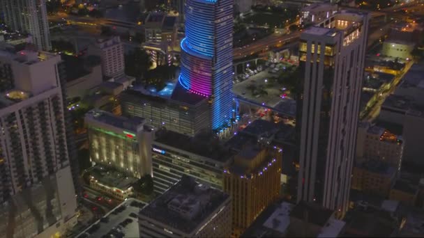 Inclinaison Vers Haut Révéler City National Bank Downtown Miami 60P — Video