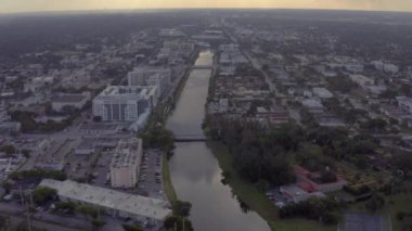 Hava video Glades Kanal Miami Florida