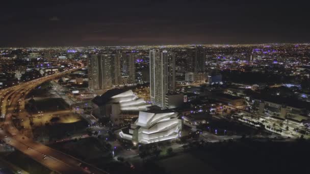 Şehir Gece Stok Görüntüleri — Stok video