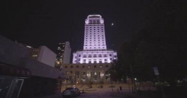 Miami Dade County Adliyesi gece görüntüleri hareket