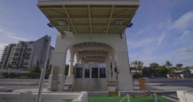 Hareket görüntüleri Venedik Causeway gişesundan 4k 60p