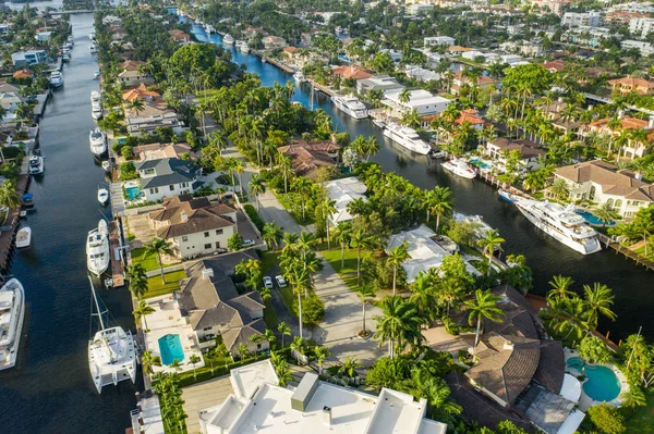 Luxury Homes Fort Lauderdale Florida USA — Stockfoto