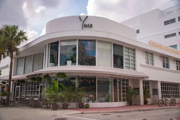 Yuca Lincoln Road restaurang — Stockfoto