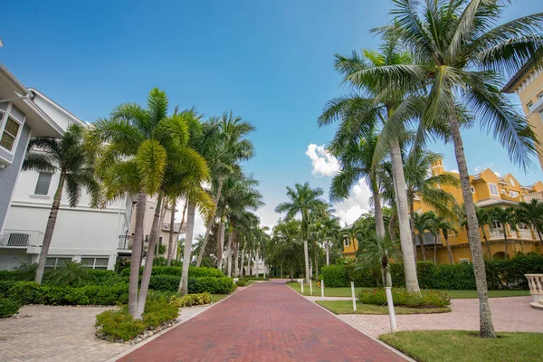 Luxus Nyaralóházak Nápoly Barefoot Beach Florida Usa — Stock Fotó