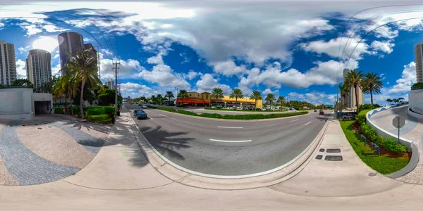 360 realtà virtuale foto Marenas Resort Sunny Isles Beach Colli — Foto Stock