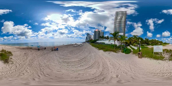 Miami Beach 360vr foto para passeios virtuais — Fotografia de Stock