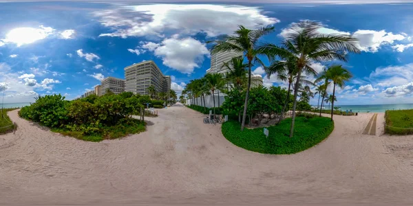 360 virtual rreality photo sonnige inseln strand florida usa — Stockfoto