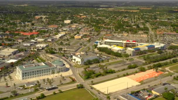 Plano Aéreo Establecimiento Homestead Florida — Vídeos de Stock