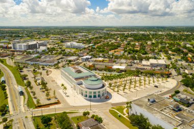 Homestead Miami Dade Florida 'nın hava görüntüsü.