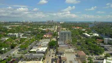 Hava görüntüleri Las Olas doğuya doğru 4k