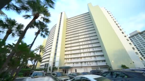 Motion Video Condominio Residencial Everglades House Fort Lauderdale — Vídeos de Stock