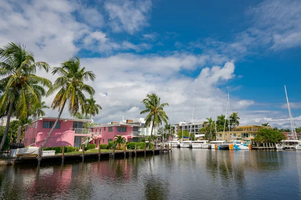 Las Olas Isles Fort Lauderdale Florida Usa — Stockfoto