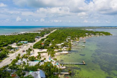 Drone photo Florida Keys Islamorada clipart