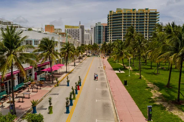 Foto Drone Aereo Miami Florida Usa — Foto Stock