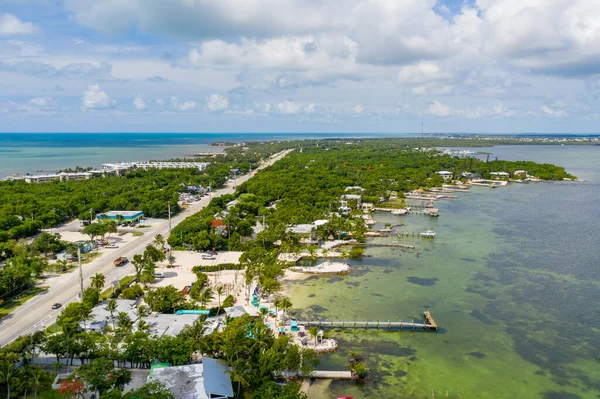 Drone Foto Florida Keys Islamorada — Fotografia de Stock