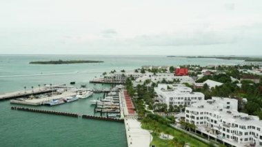 Key West Florida hava turizmi rotası 4K