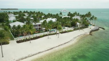 Florida 'daki Sunset Adası' nda lüks evler.