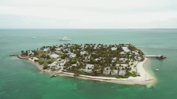 Letecká Prohlídka Key West Sunset Key — Stock video