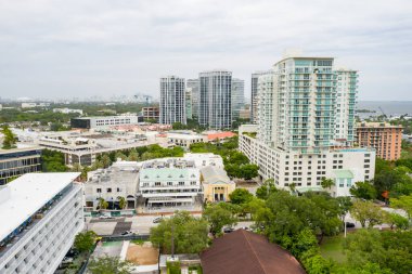Hava fotoğrafı Coconut Grove Miami FL ABD