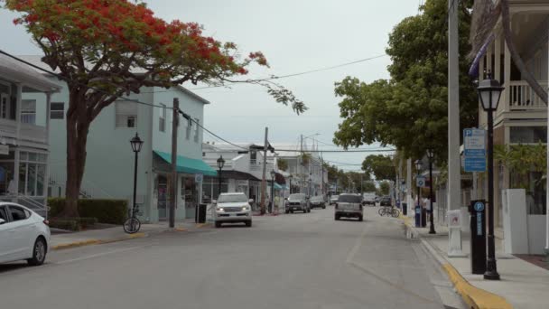 Δρόμοι Του Key West Usa — Αρχείο Βίντεο