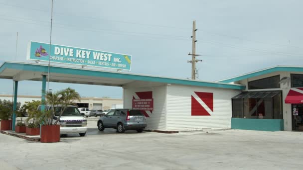 Nurkowanie Key West Inc Key West Usa Wideo — Wideo stockowe