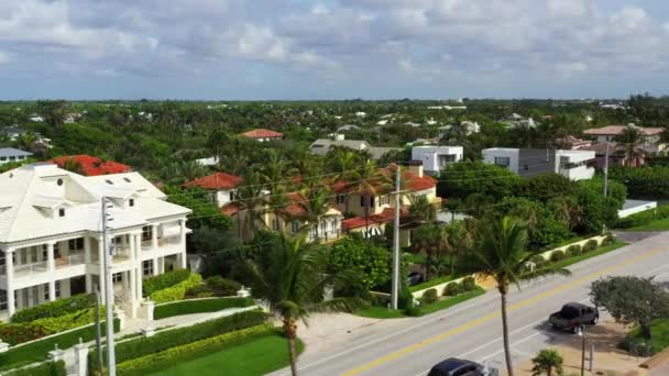 Розкішна Нерухомість Delray Beach Florida A1A — стокове відео