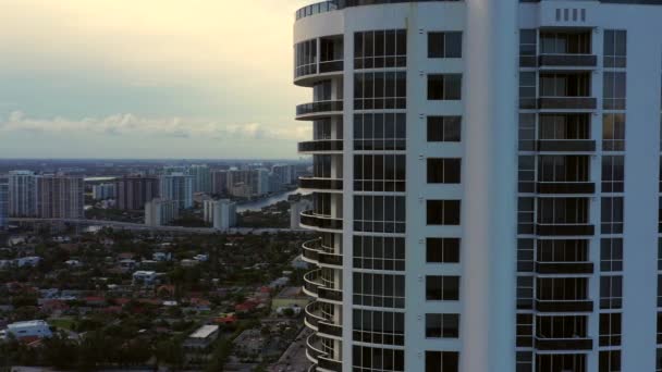 Trump Mieszkalnych Mieszkań Sunny Isles Miami — Wideo stockowe