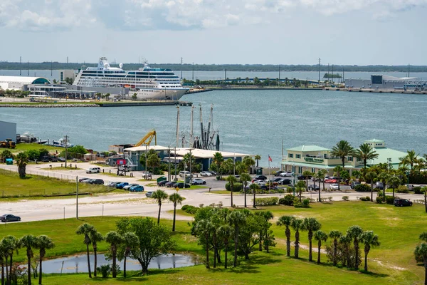 Luftbild Von Port Canaveral Usa — Stockfoto