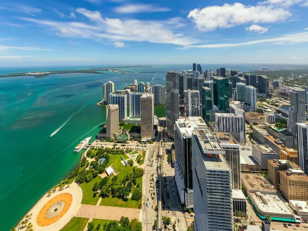 Prachtige Luchtfoto Miami 2020 — Stockfoto