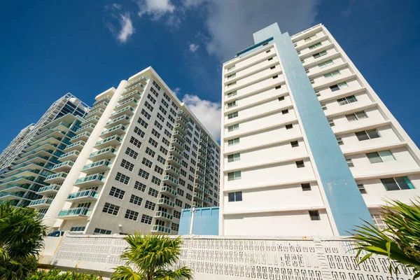 Photo Port Royale Condominium Miami Beach — Stock Photo, Image