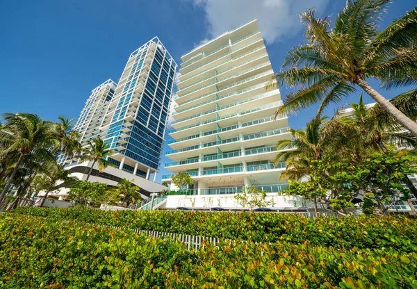 Kleurrijke Scène Miami Beach — Stockfoto
