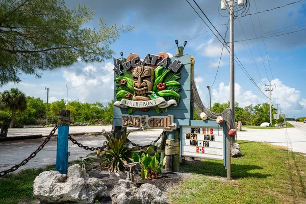 Yucatan Waterfront Bar Grill Matlacha Florida — Stock Photo, Image