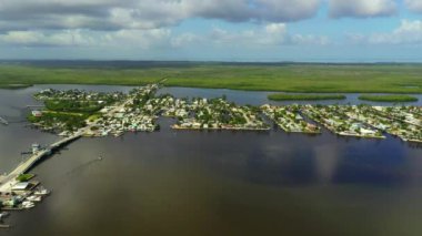 İHA görüntüleri Matlacha Florida USA
