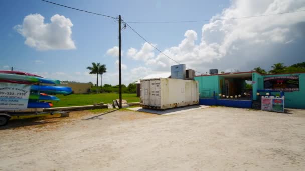 Mercado Frutos Mar Barnhill Matlacha Florida Eua — Vídeo de Stock